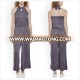 Best selling ladies jumpsuit for summer maxi romper for women grey jumpsuit