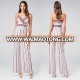 Women Summer Fashion Clothing Strap V Neck Striped Casual Jumpsuit Mujer With Belt